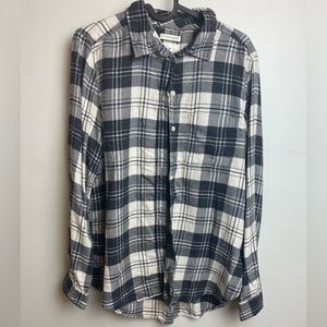 Boyfriend Fit Button Up Flannel